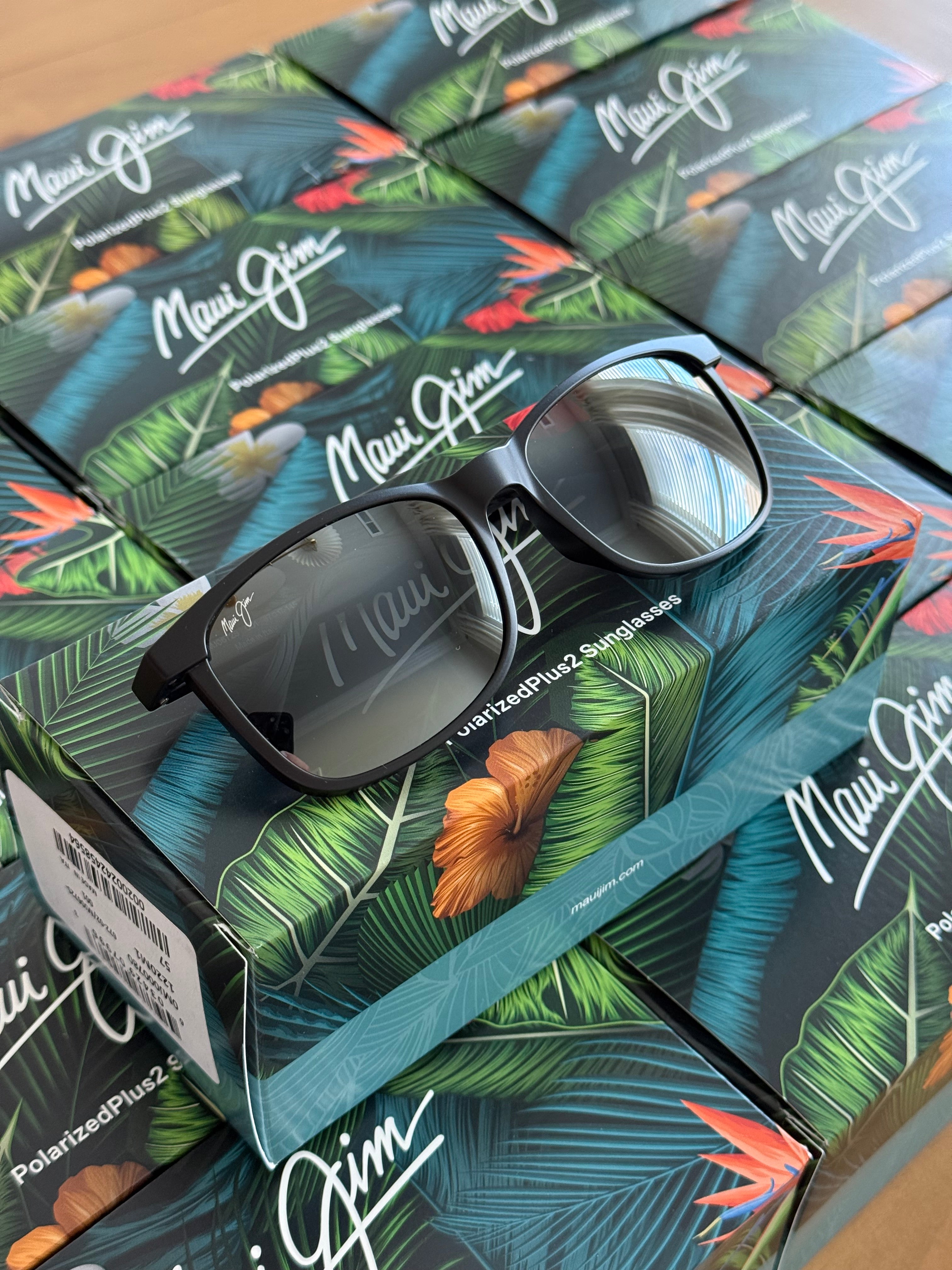 NEW Maui Jim Hulili Polarized Rectangular Sunglasses