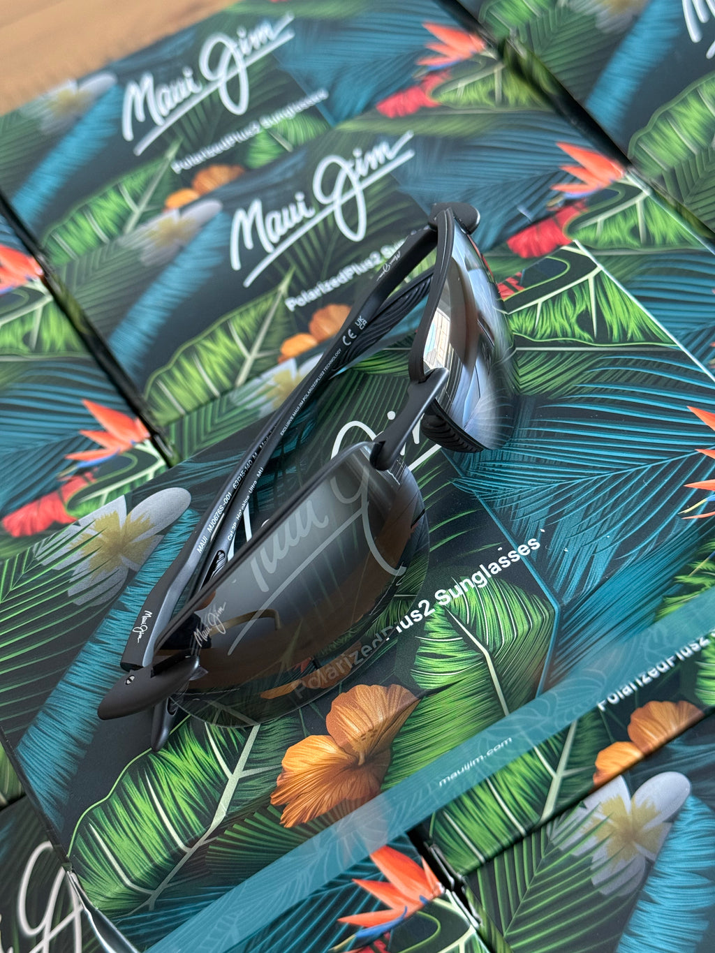 NEW Maui Jim Ho’okipa Ultra Polarized Rimless Sunglasses
