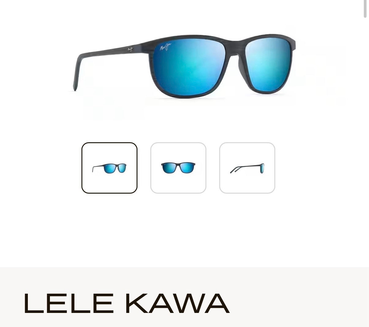 NEW Maui Jim Lele Kawa Polarized Classic Sunglasses