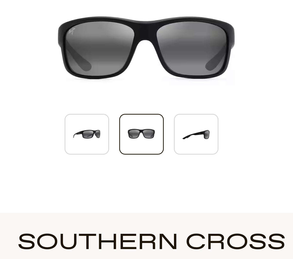 NEW Maui Jim Southern Cross Polarized Wrap Sunglasses