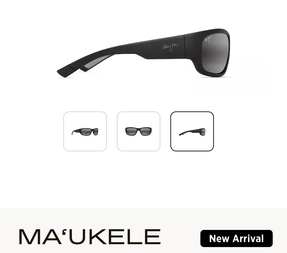 NEW Maui Jim Ma‘ukele Polarized Wrap Sunglasses