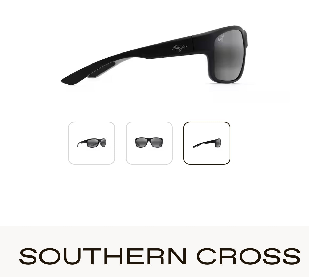 NEW Maui Jim Southern Cross Polarized Wrap Sunglasses