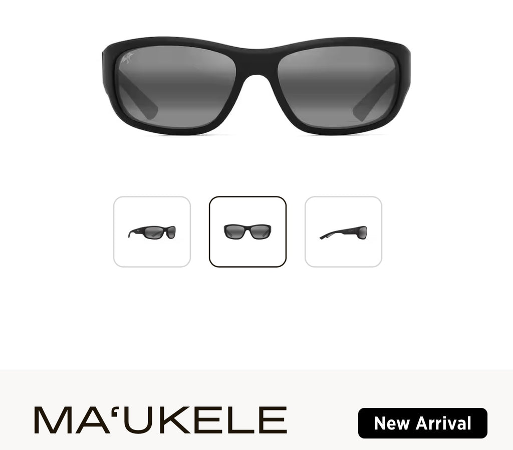 NEW Maui Jim Ma‘ukele Polarized Wrap Sunglasses