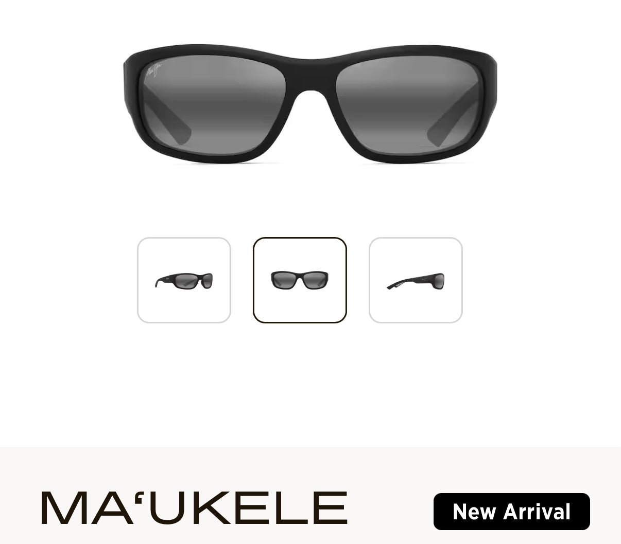 NEW Maui Jim Ma‘ukele Polarized Wrap Sunglasses