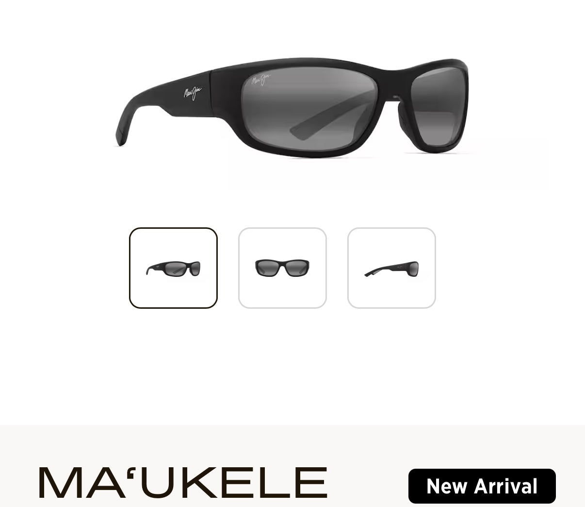 NEW Maui Jim Ma‘ukele Polarized Wrap Sunglasses