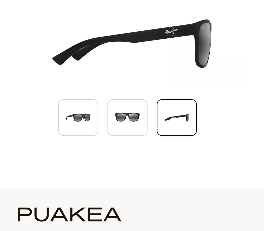 NEW Maui Jim Puakea Polarized Rectangular Sunglasses