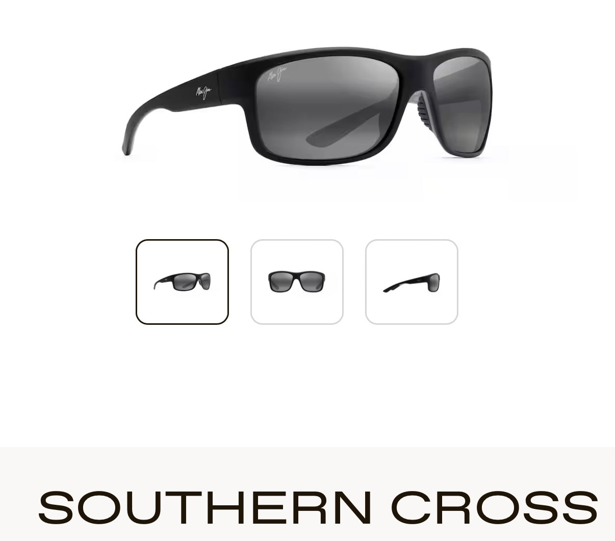 NEW Maui Jim Southern Cross Polarized Wrap Sunglasses