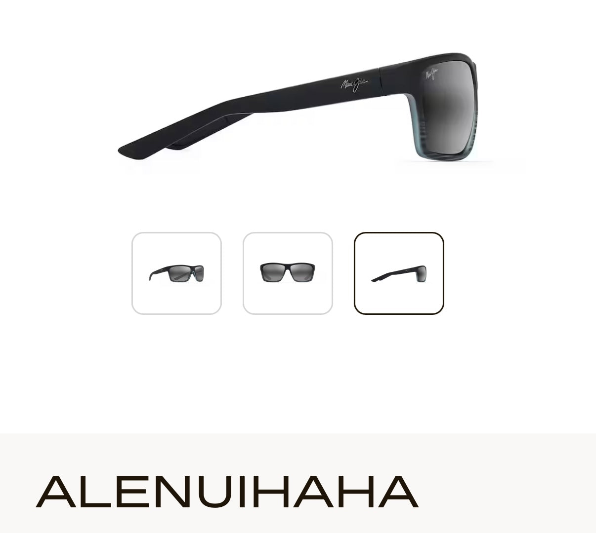NEW Maui Jim Alenuihaha Polarized Wrap Sunglasses