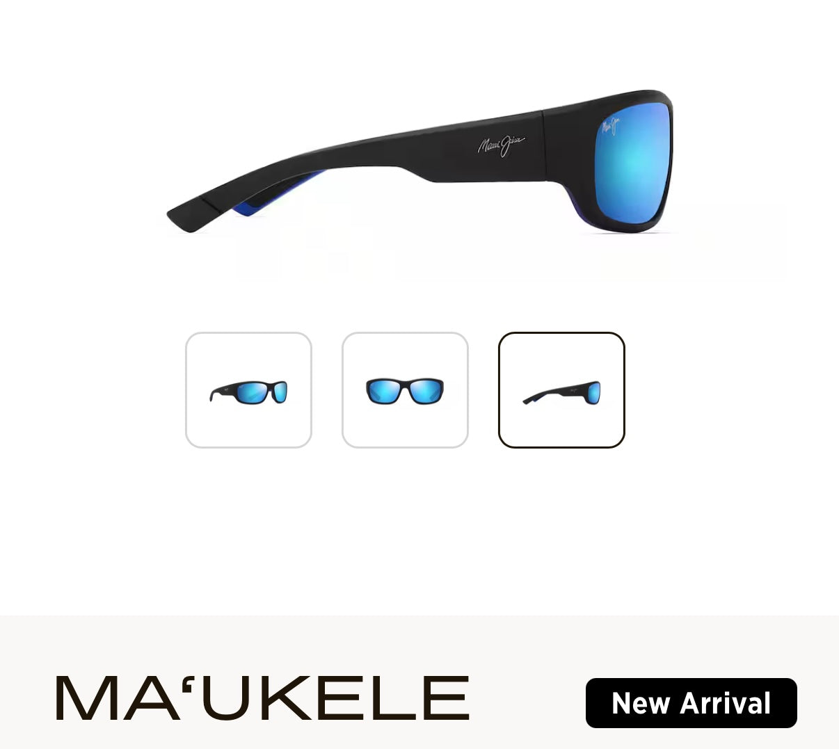 NEW Maui Jim Ma‘ukele Polarized Wrap Sunglasses