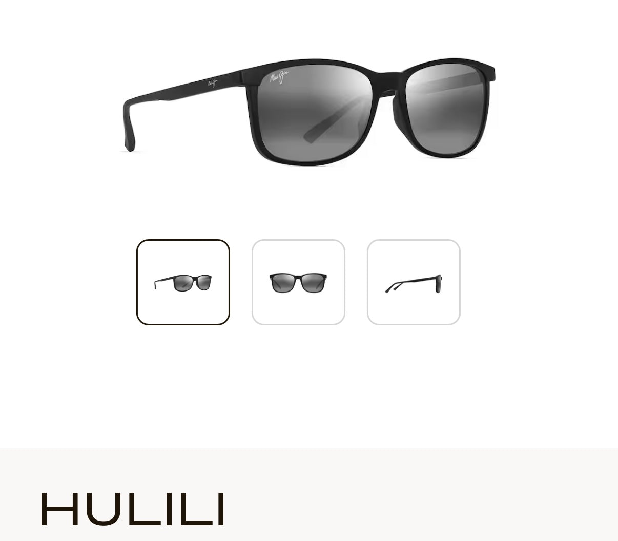 NEW Maui Jim Hulili Polarized Rectangular Sunglasses